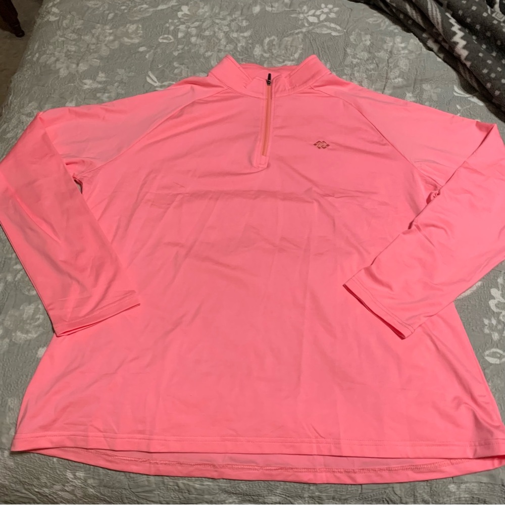Hot pink workout too